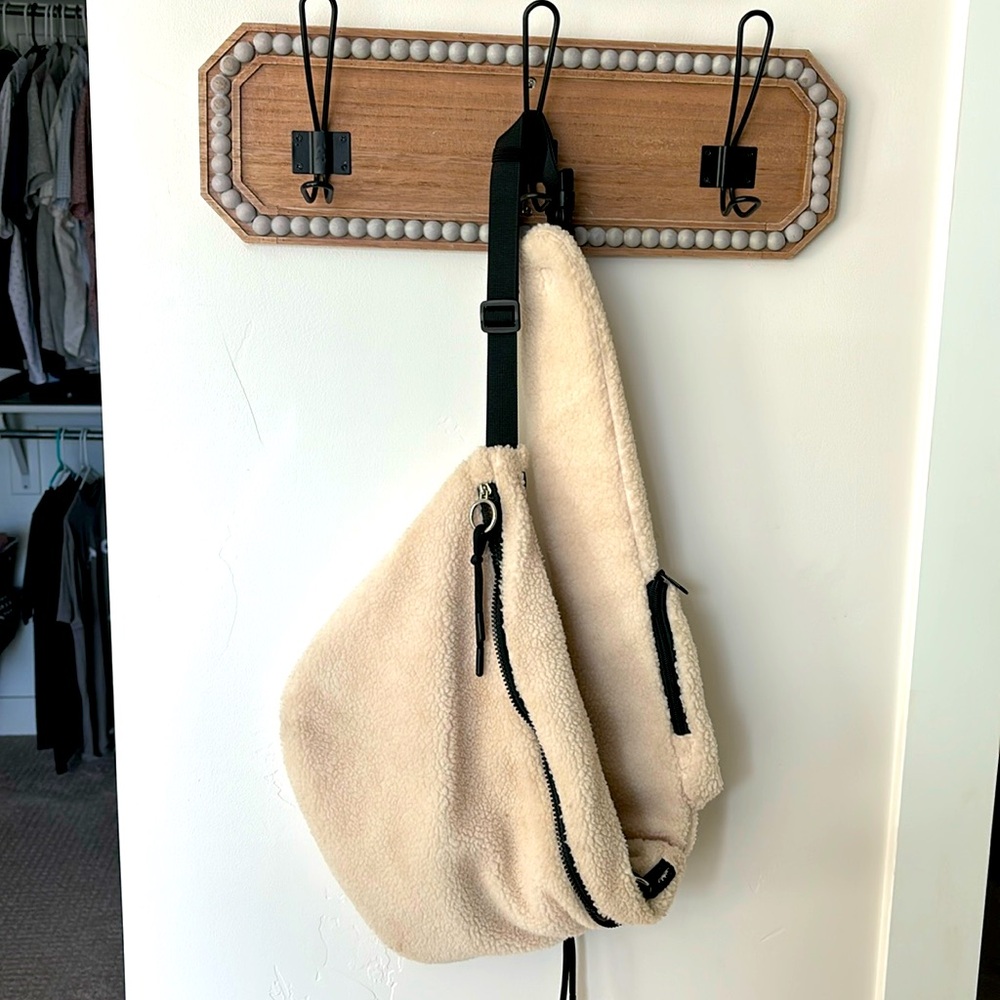 Free People Active Sherpa sling bag